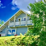 Le Flocon Bleu - Mauselaine Avec Vue Sur Le De Жерарме