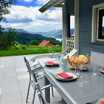 Шале Le Flocon Bleu - Mauselaine Avec Vue Sur Le De *