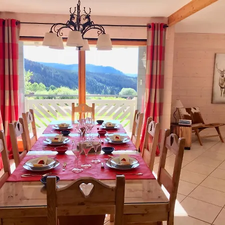 Chalet Le Flocon Bleu - Mauselaine Avec Vue Sur Le De *