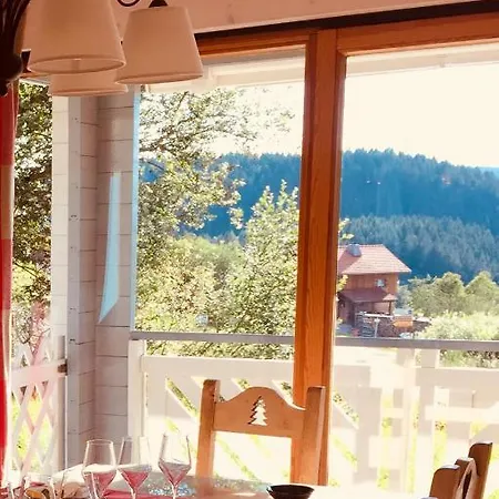 Chalet Le Flocon Bleu - Mauselaine Avec Vue Sur Le De Gérardmer