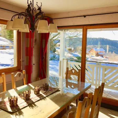 Le Flocon Bleu - Mauselaine Avec Vue Sur Le De Chalet *