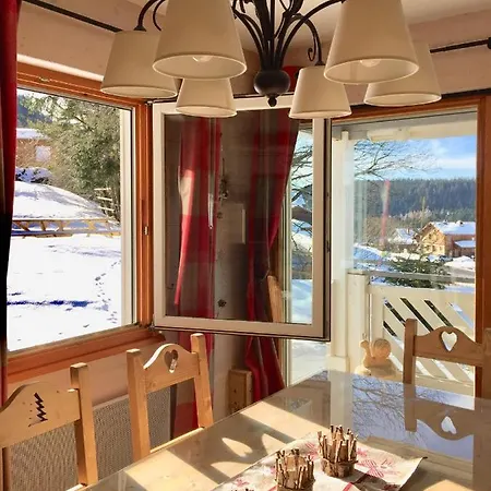 Chalet Le Flocon Bleu - Mauselaine Avec Vue Sur Le De