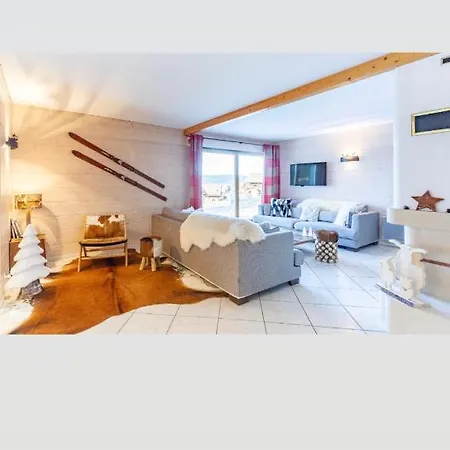 Chalet Le Flocon Bleu - Mauselaine Avec Vue Sur Le De *