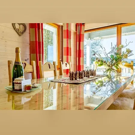 Le Flocon Bleu - Mauselaine Avec Vue Sur Le De Chalet Gérardmer