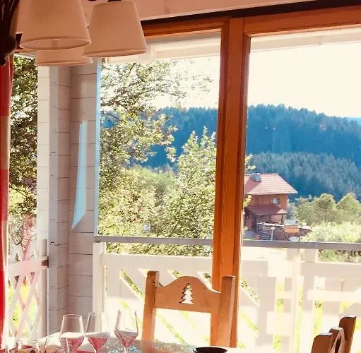 Horská chata Le Flocon Bleu - Mauselaine Avec Vue Sur Le De Gérardmer