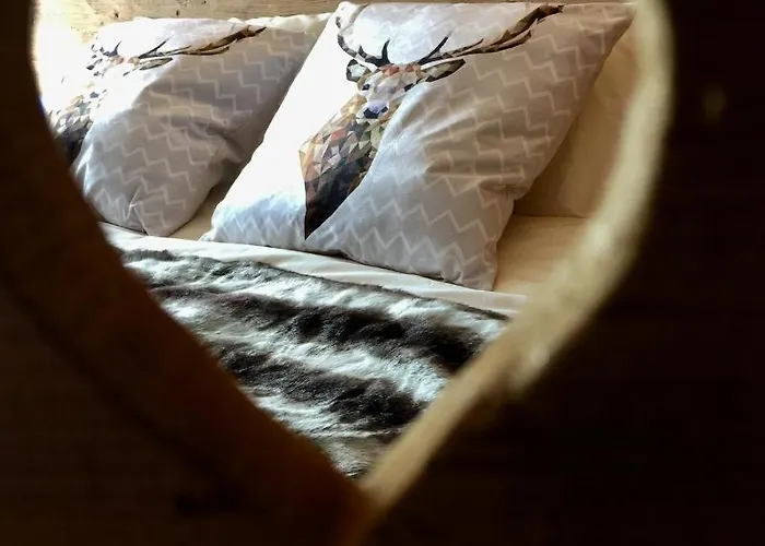 Le Flocon Bleu - Mauselaine Avec Vue Sur Le De Horská chata *