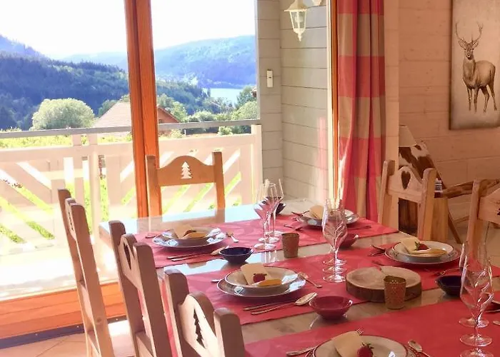 Le Flocon Bleu - Mauselaine Avec Vue Sur Le De Horská chata