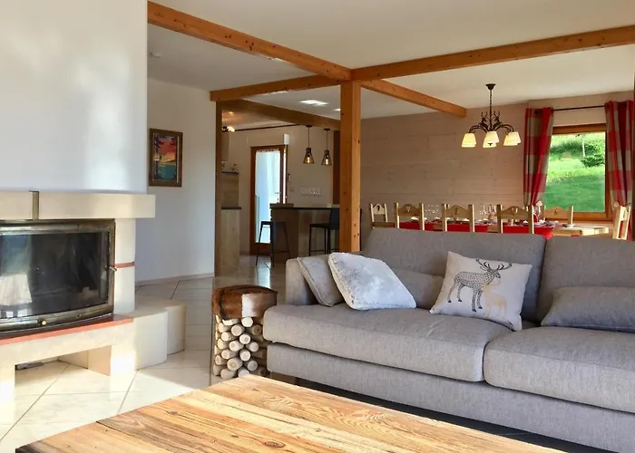 Le Flocon Bleu - Mauselaine Avec Vue Sur Le De Gérardmer