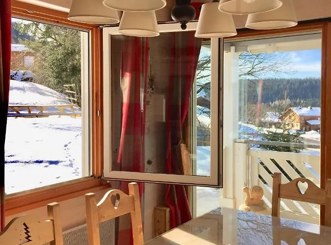 Chalet Le Flocon Bleu - Mauselaine Avec Vue Sur Le De