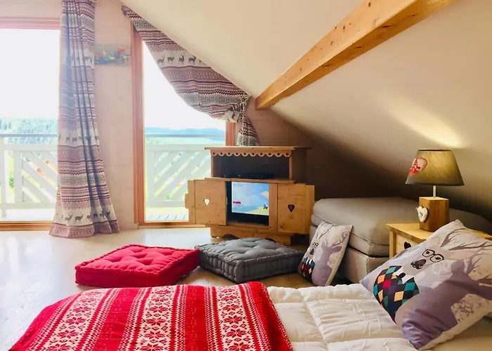 Horská chata Le Flocon Bleu - Mauselaine Avec Vue Sur Le De