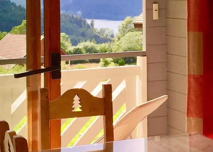 Le Flocon Bleu - Mauselaine Avec Vue Sur Le De * Gerardmer