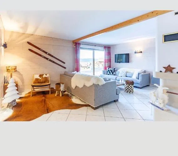 Chalet Le Flocon Bleu - Mauselaine Avec Vue Sur Le De *