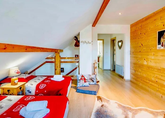 Le Flocon Bleu - Mauselaine Avec Vue Sur Le De