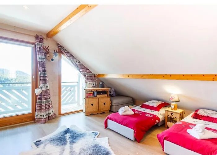 Chalet Le Flocon Bleu - Mauselaine Avec Vue Sur Le De *