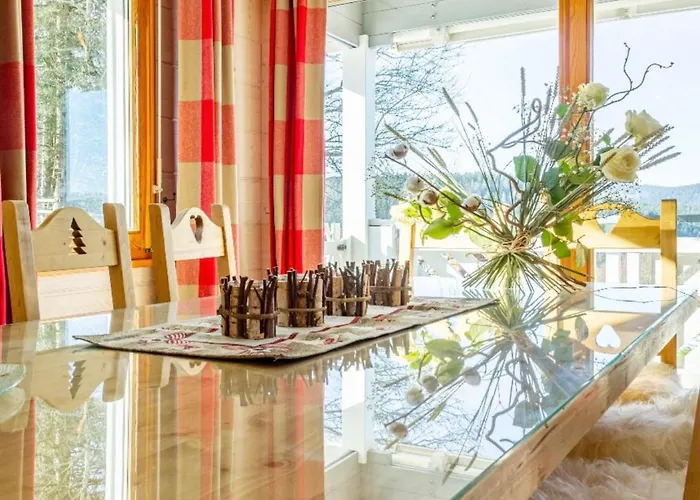 Le Flocon Bleu - Mauselaine Avec Vue Sur Le De Horská chata