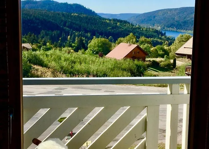 Le Flocon Bleu - Mauselaine Avec Vue Sur Le De Horská chata *